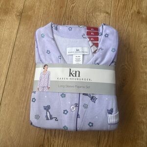 Karen Neuburger Kids Purple Pajama Set XL
